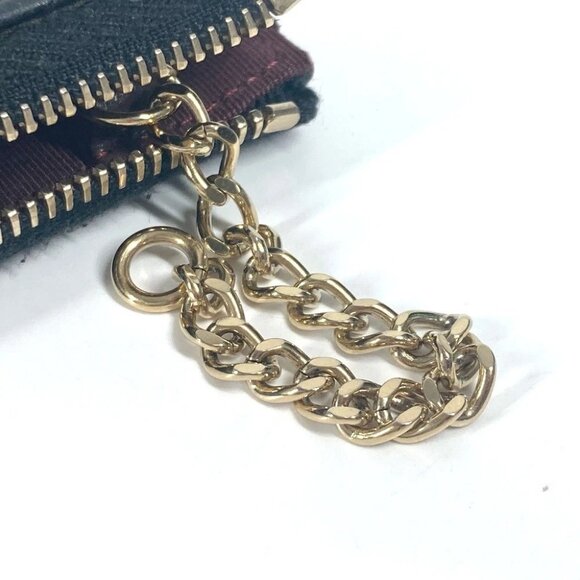 CHANEL CC CC Mark Logo Matelasse Quilted Wallet L-shaped zipper coin purse - Picture 8 of 16